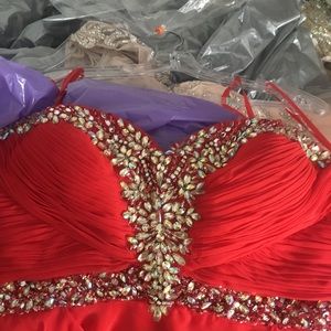 Red Homecoming/Prom Dress